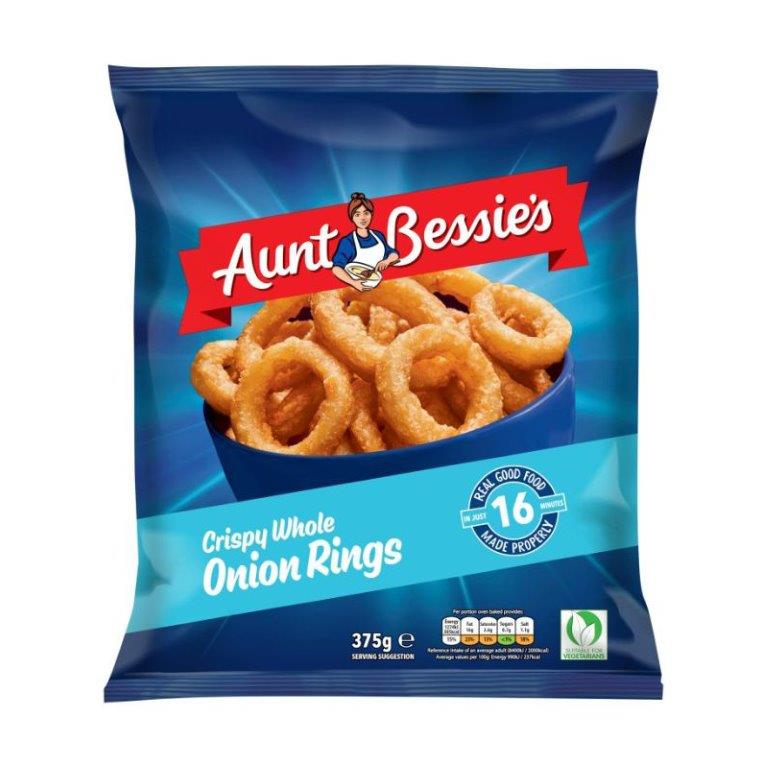 Aunt Bessies Onion Rings 375g