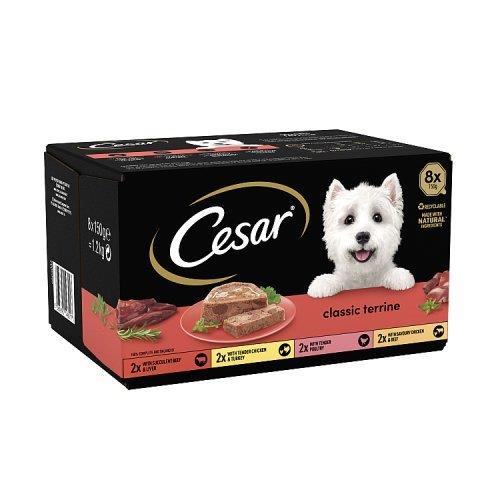 Cesar Classics Terrine Mixed Selection Box 8 x 150g