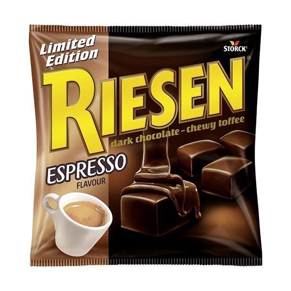Riesen Dark Chocolate Espresso Bag Ltd Ed135g NEW