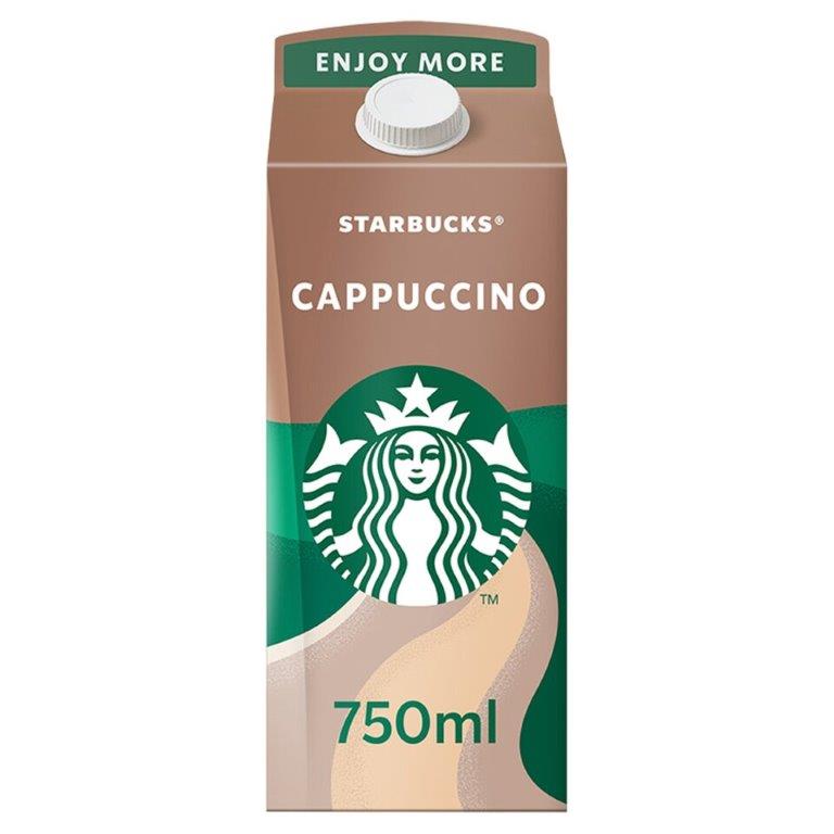 Starbucks Cappuccino Multiserve 750ml NEW