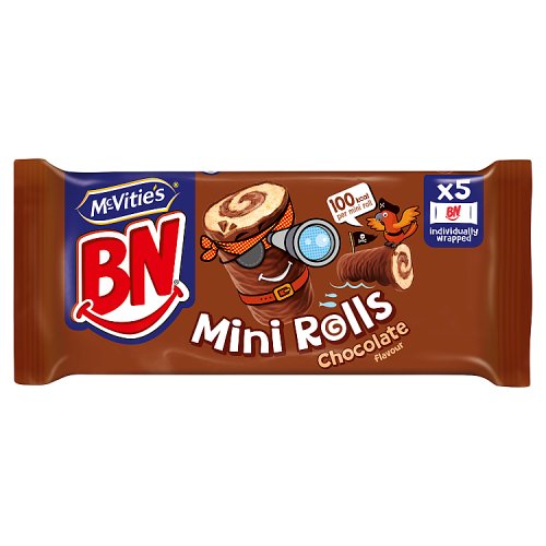 McVities BN Chocolate Mini Rolls 5pk