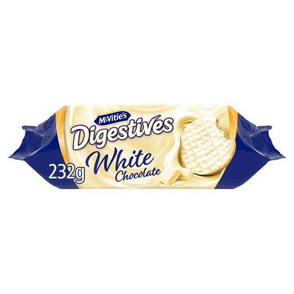 McVities White Chocolate Digestives 262g