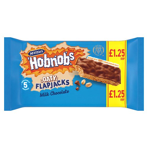 Hobnobs Chocolate Flapjack PM £1.25 5pk