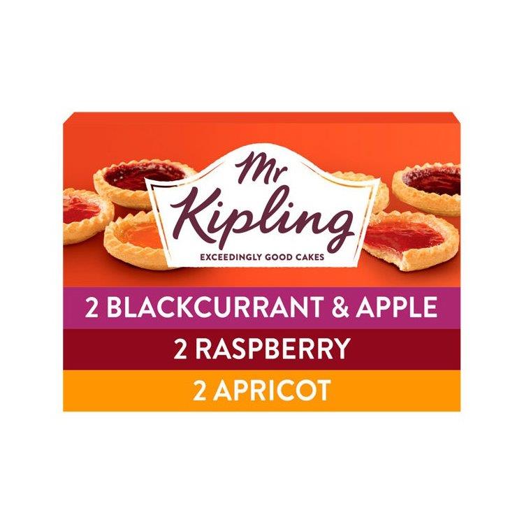 Mr Kipling Jam Tarts 6s 210g