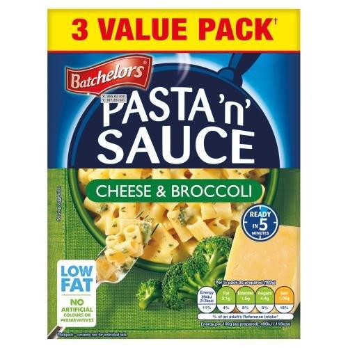 Batchelors Pasta Sauce Cheese & Broccoli 3pk (3 x 99g) 297g