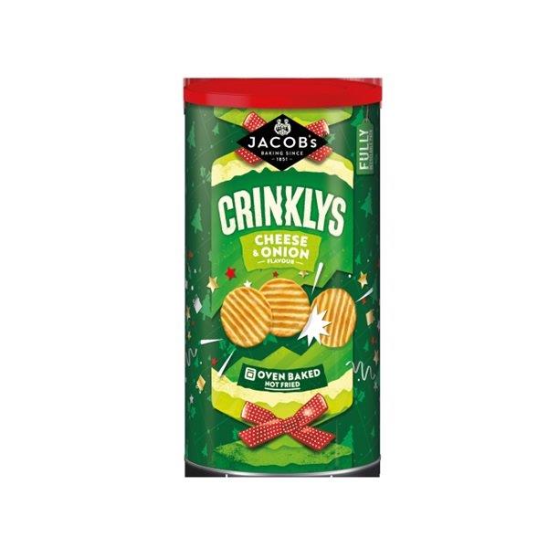 Jacobs Crinklys Caddy Cheese & Onion 200g