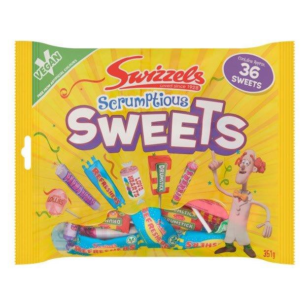 Swizzels Scrumptious Sweets 36s 351g