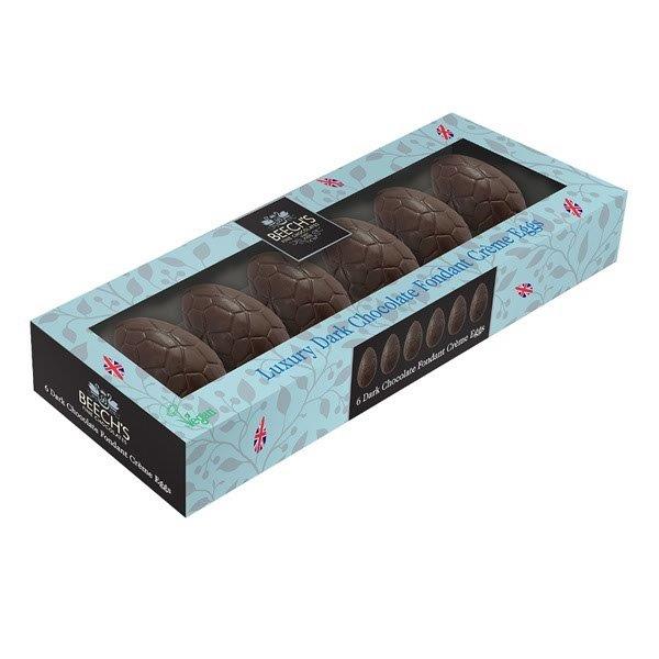 Beechs Vegan Dark Chocolate Fondant Half Eggs 60g