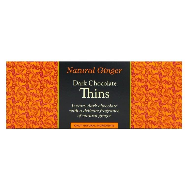 Beechs Dark Chocolate Ginger Thins 150g