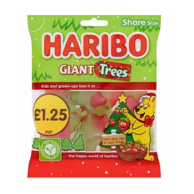 Haribo Giant Trees Bag PM &pound;1.25 140g