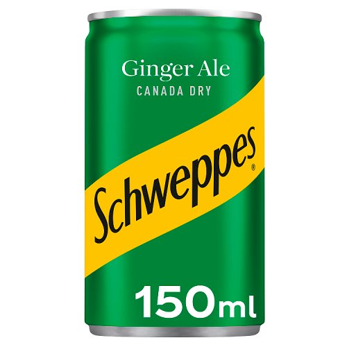 Schweppes Can Canada Dry Ginger Ale 150ml