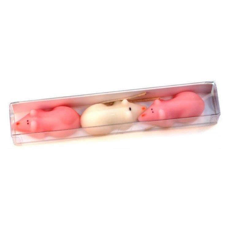 Boynes 3pk Of Sugar Mice 60g