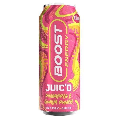 Boost Energy Juic'd Guava PM £1.09 500ml