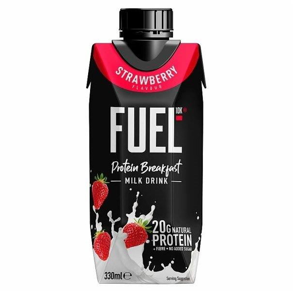 FUEL10K Strawberry Breakfast Milk Drink 330ml