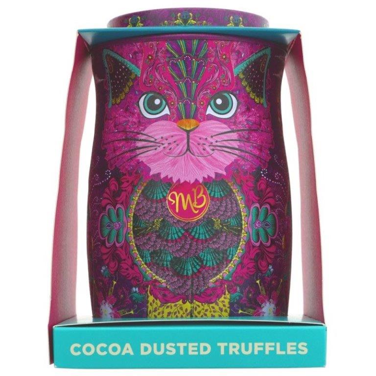 Monte Bojangles Persian Pink Cat Cocoa Dusted Truffles 135g
