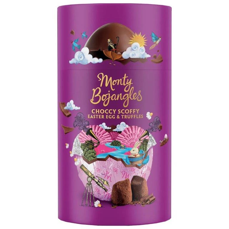 Monte Bojangles Milk Chocolate Egg & Truffles