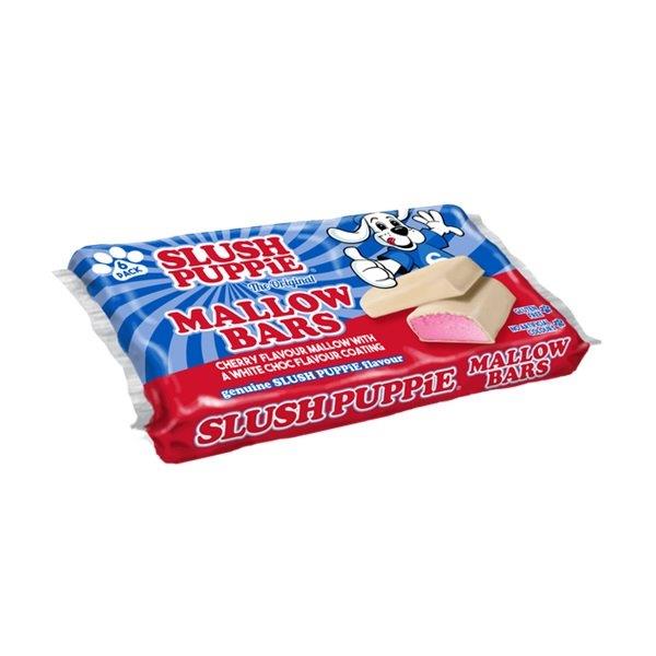 Slush Puppie Mallow Bars Cherry 6pk 120g NEW