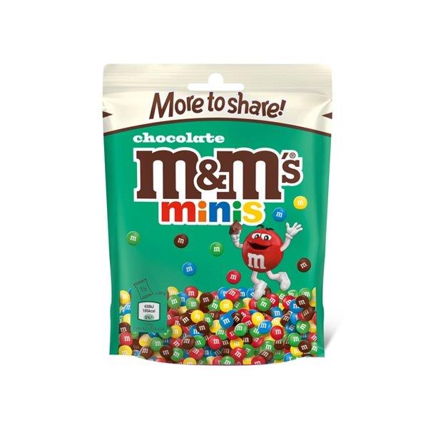 M&Ms Minis More To Share Pouch 176g NEW