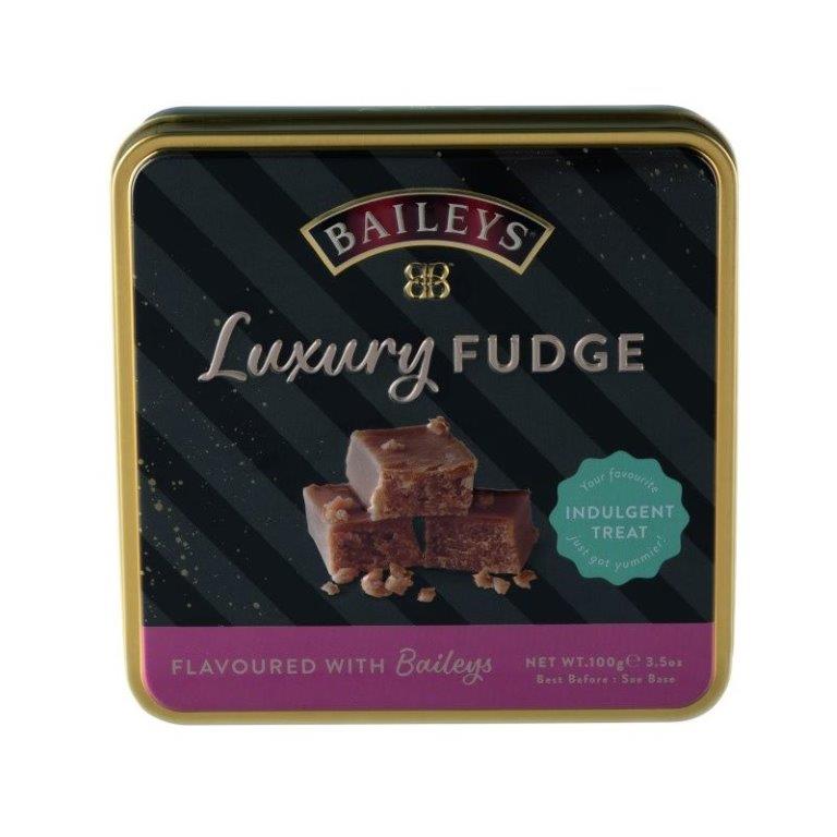 Baileys Luxury Fudge In Tin 100g (Contains Alcohol)