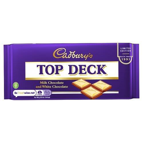 Cadbury Dairy Milk Top Deck 110g NEW