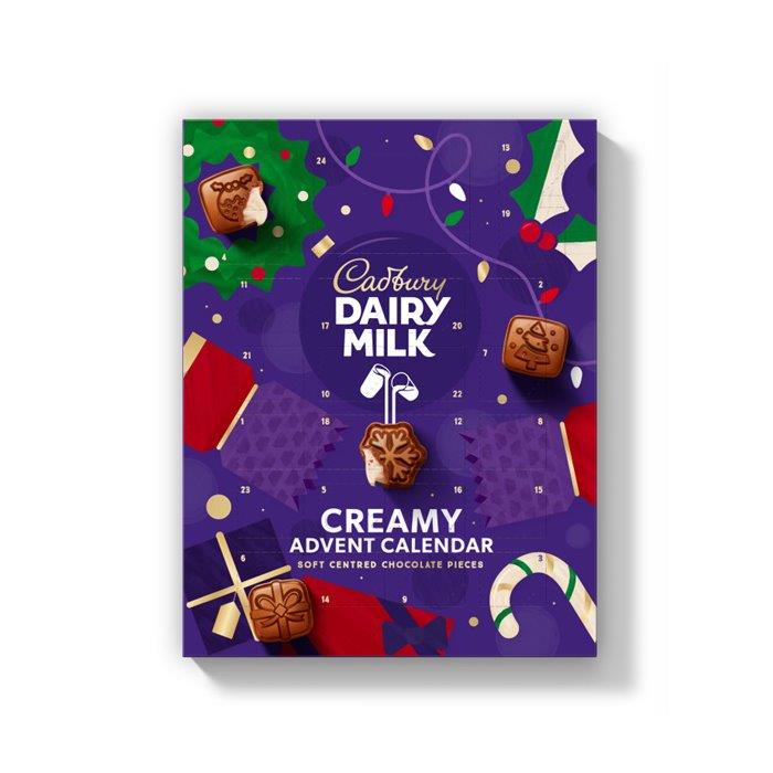 Cadbury Dairy Milk Milk Dark Advent Calendar 170g NEW