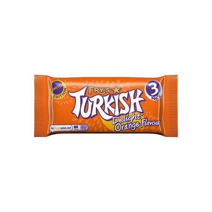 Frys Turkish Delight Orange 3pk (3 x 51g) 153g NEW