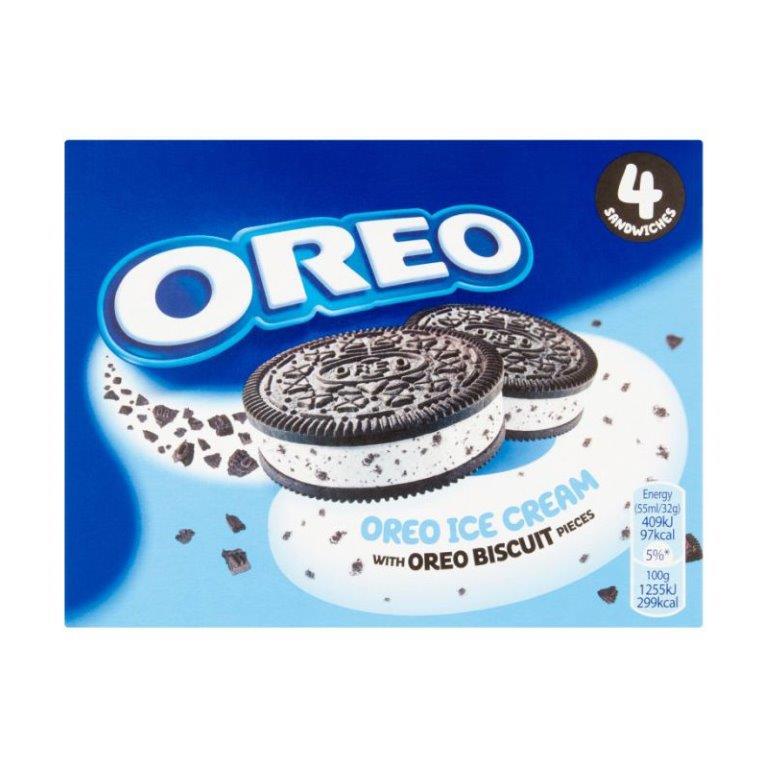 Oreo Ice Cream Sandwich 4pk
