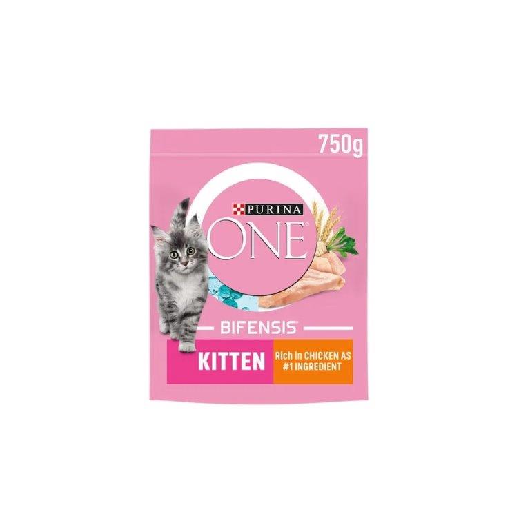 Purina ONE Junior Kitten Chicken Dry Cat Food 750g