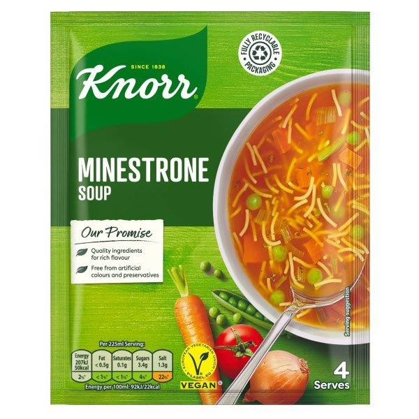 Knorr Minestrone Dry Packet Soup 62g
