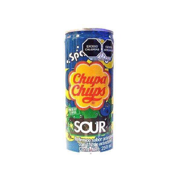 Chupa Chups Sour Blueberry 250ml NEW