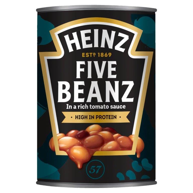 Heinz Five Baked Beans Tomato Sauce 415g