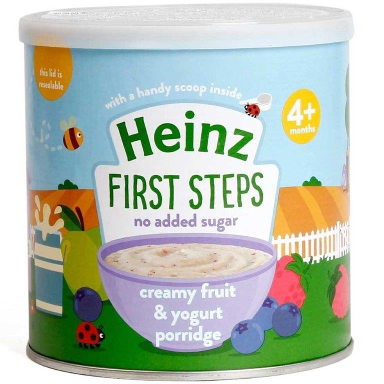 Heinz First Steps Porridge Creamy Fruit & Yogurt 240g