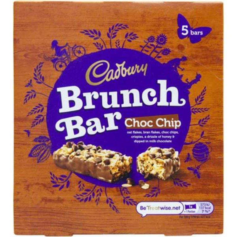 Cadbury Brunch Choc Chip 5pk (5 x 32g) 160g