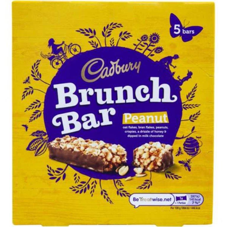 Cadbury Brunch Bar Peanut 5pk (5 x 32g) 160g