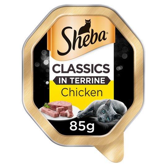 Sheba Classics Cat Tray With Chicken In Terrine 85g (Kosher)