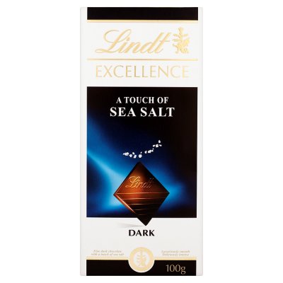 Lindt Excellence Dark Sea Salt 100g