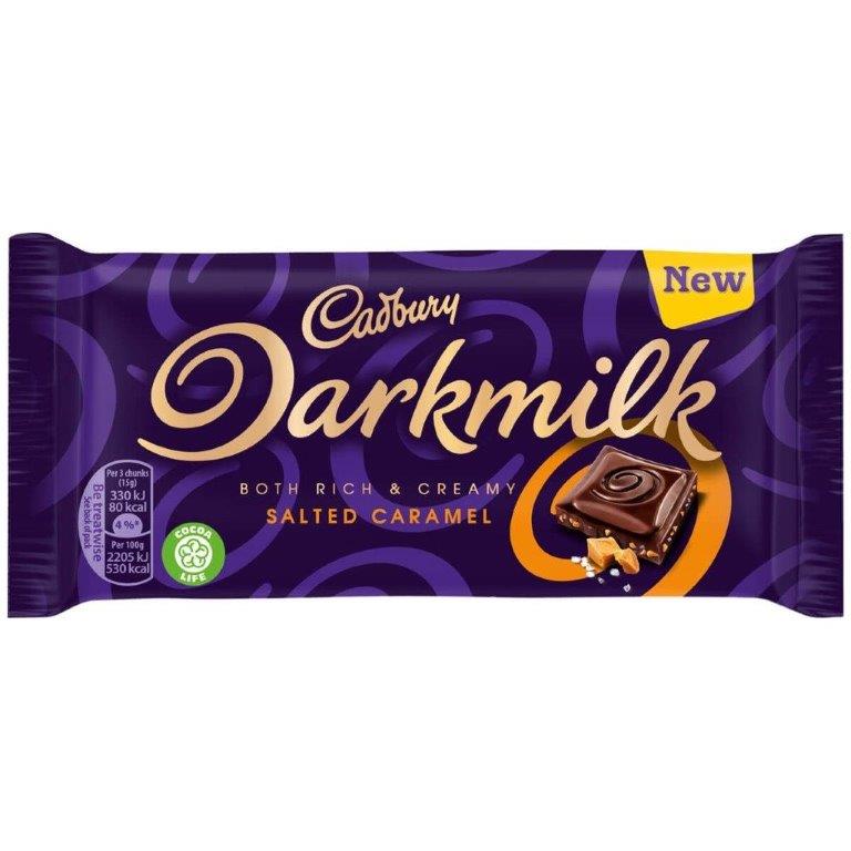 Cadbury Darkmilk Salted Caramel 85g