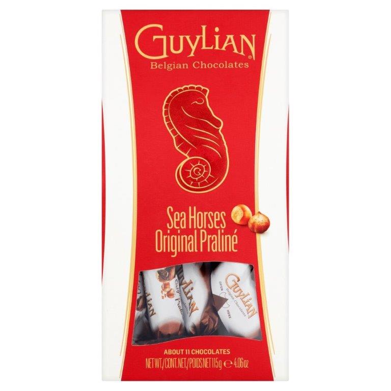Guylian Temptations Twist Wrapped Original Praline Seahorses 115g
