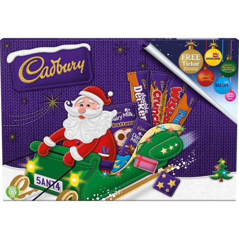 Cadbury Medium Santa Selection Box 125g