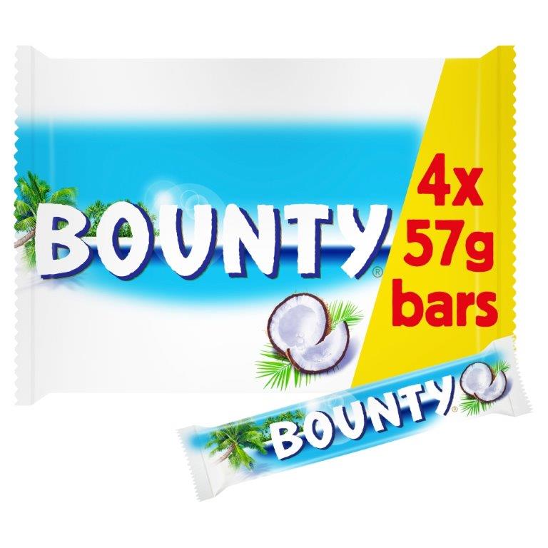 Bounty Twin 4pk (4 x 57g)