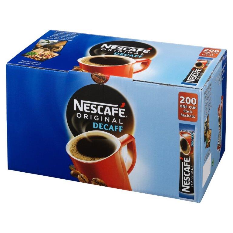 Nescafe Original Stick Pack Decaf 200s