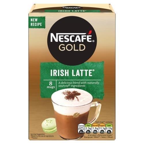 Nescafe Sachets Gold Irish Latte 8s (8 x 22g)
