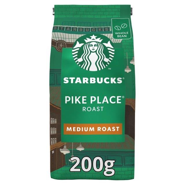 Starbucks Beans Medium Pike Place 200g^