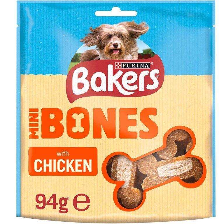 Bakers Mini Bones Chicken 94g