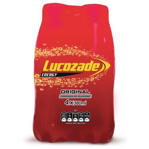 Lucozade 4pk Original (4 x 380ml) (HS)