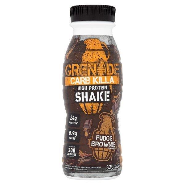 Grenade Carb Killa Protein Drink Fudge Brownie 330ml (HS)