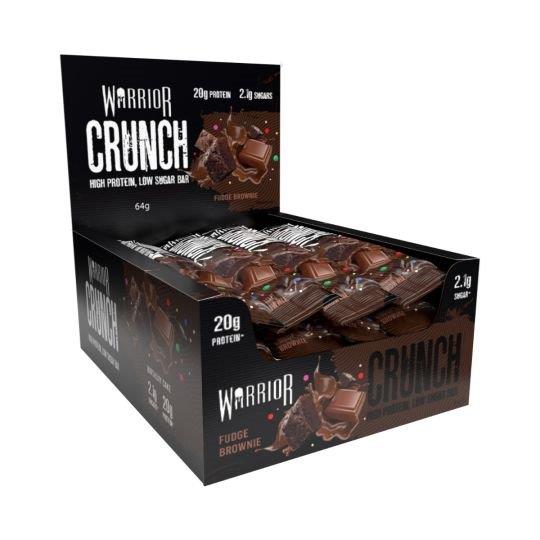 Warrior Crunch Protien Fudge Brownie (12 x 64g) 768g