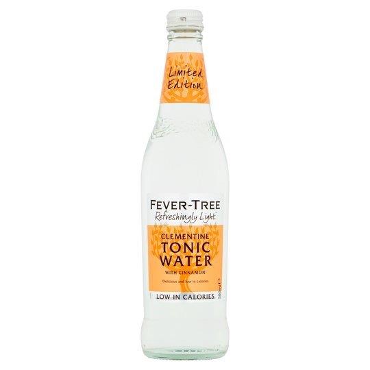 Fever-Tree Refreshingly Light Clementine Tonic Water Glass 500ml