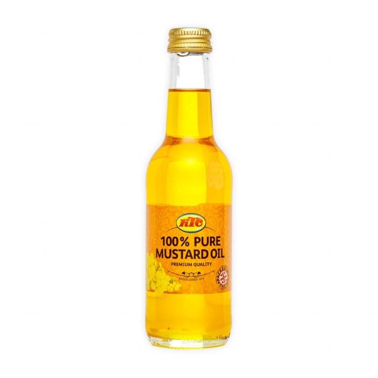 KTC Pure Mustard Oil (Glass) 250ml