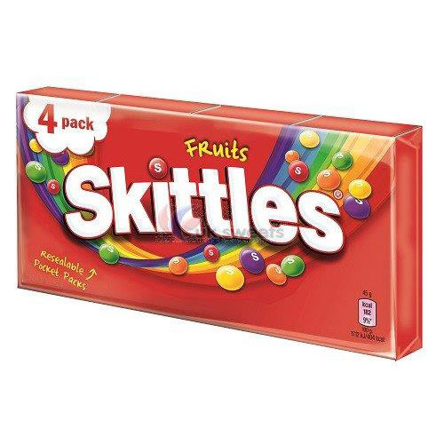 Skittles Fruit 4pk (4 x 45g)